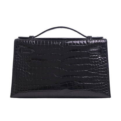 Pochette Kelly Polosus Black GP B engraved