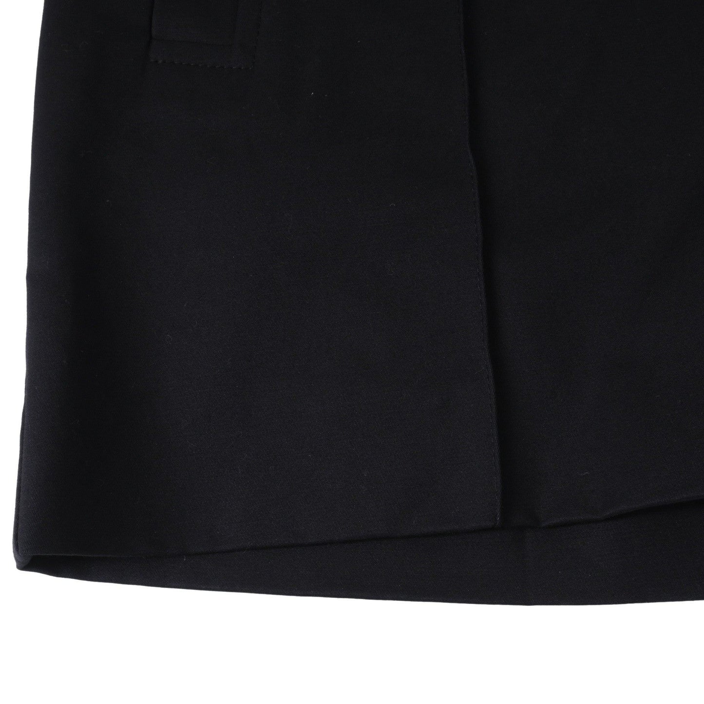 ショートパンツ　コットン　ブラック　34