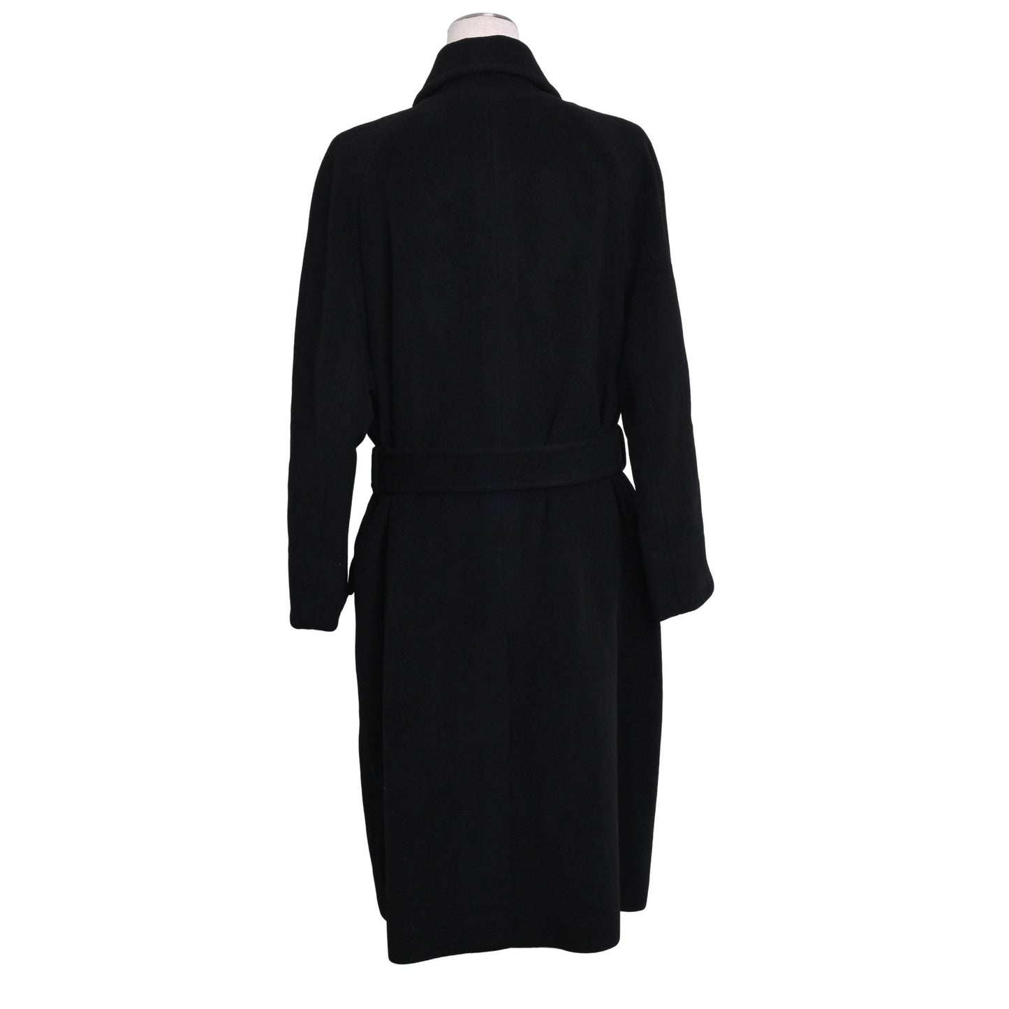 ベルテッドコート　カシミヤ　ブラック　40