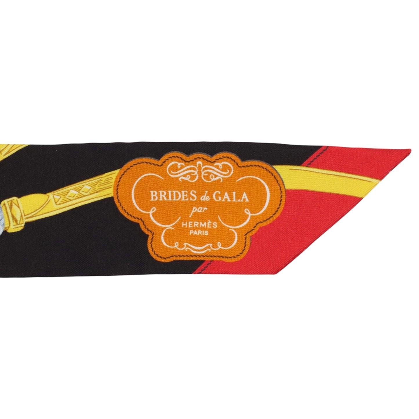 ツイリー　ブリッド・ドゥ・ガラアップケピケ　シルク　ブラック