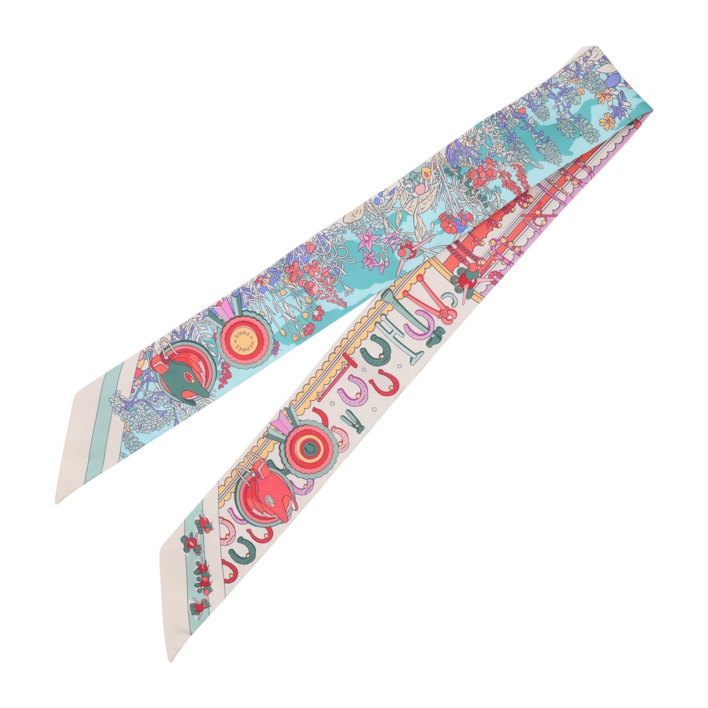 Twilly Pony Pit Stop 丝绸 多色