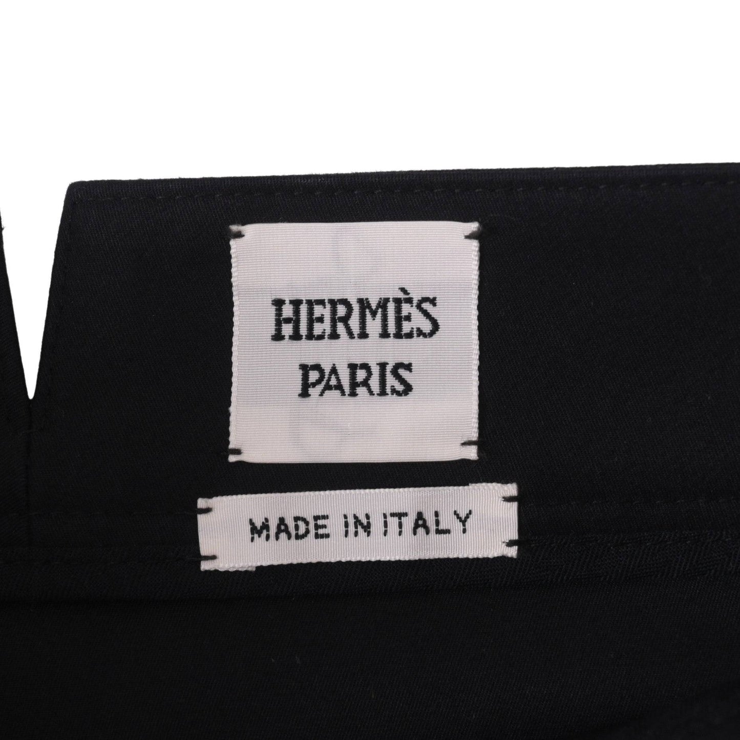 ショートパンツ　コットン　ブラック　34