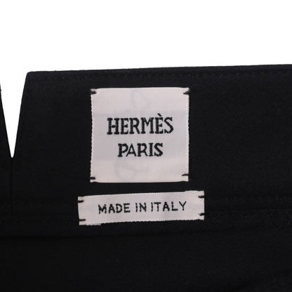 ショートパンツ　コットン　ブラック　34