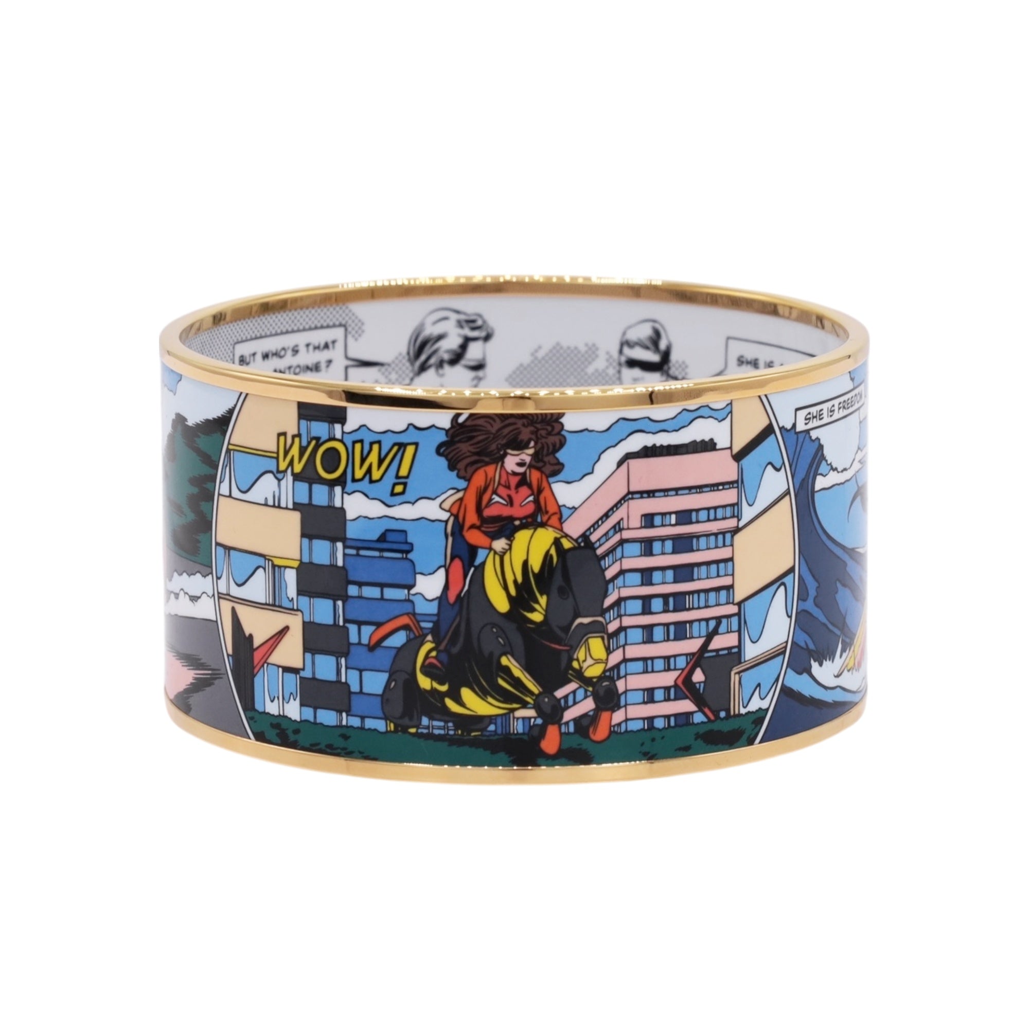 HERMES エマイユTGM Wow バングル GP – LALÙE