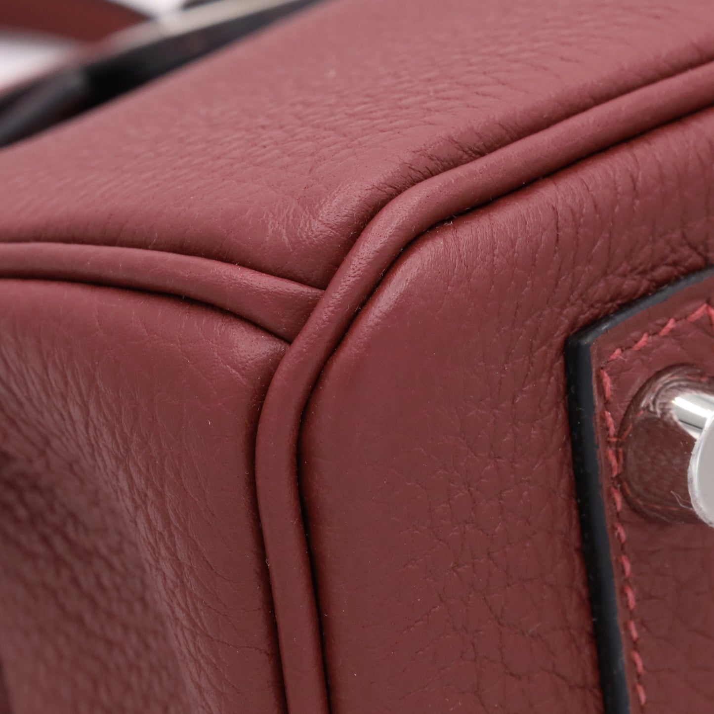 Birkin 25 多哥红灰 SS GStamp