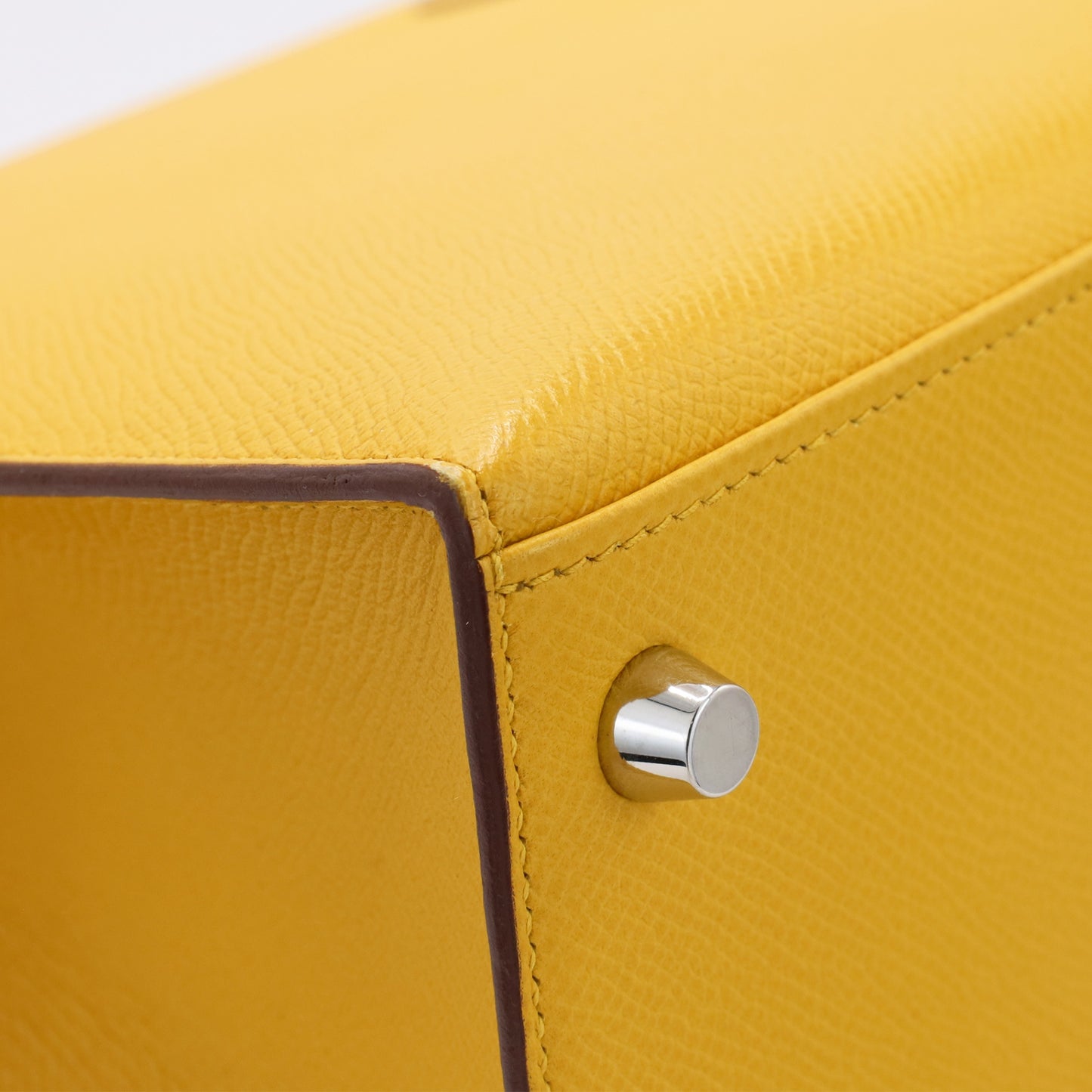 Kelly 25 Vaux Epson Jaune Ambre SS C刻印