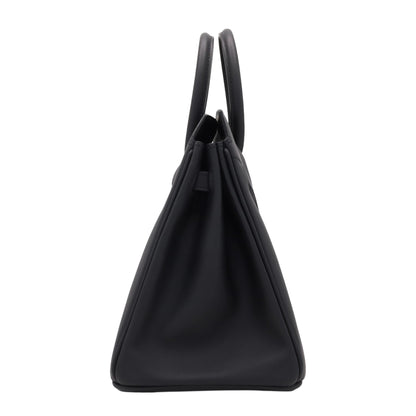 Shadow Birkin 25 Vaux Swift Black SS K stamp