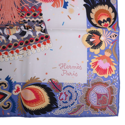 Carre 90 Cos Charm de Fett Silk Multicolor