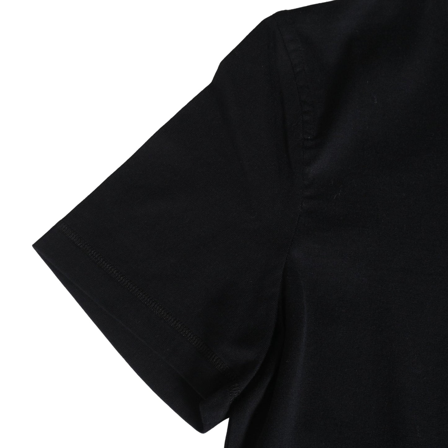 Tシャツ　Do Re Boucles　コットン　ブラック　38