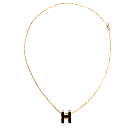 Pop Ash Necklace Black GP