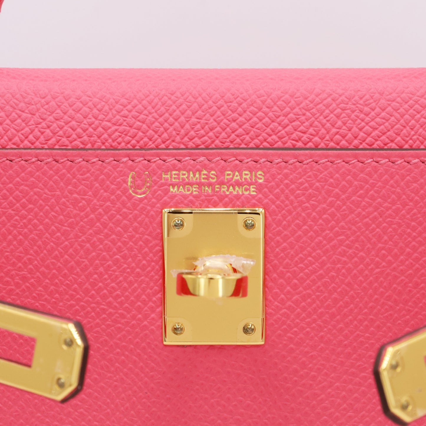 Mini Kelly 2 Vaux Epson Rose Lipstick GP D stamp