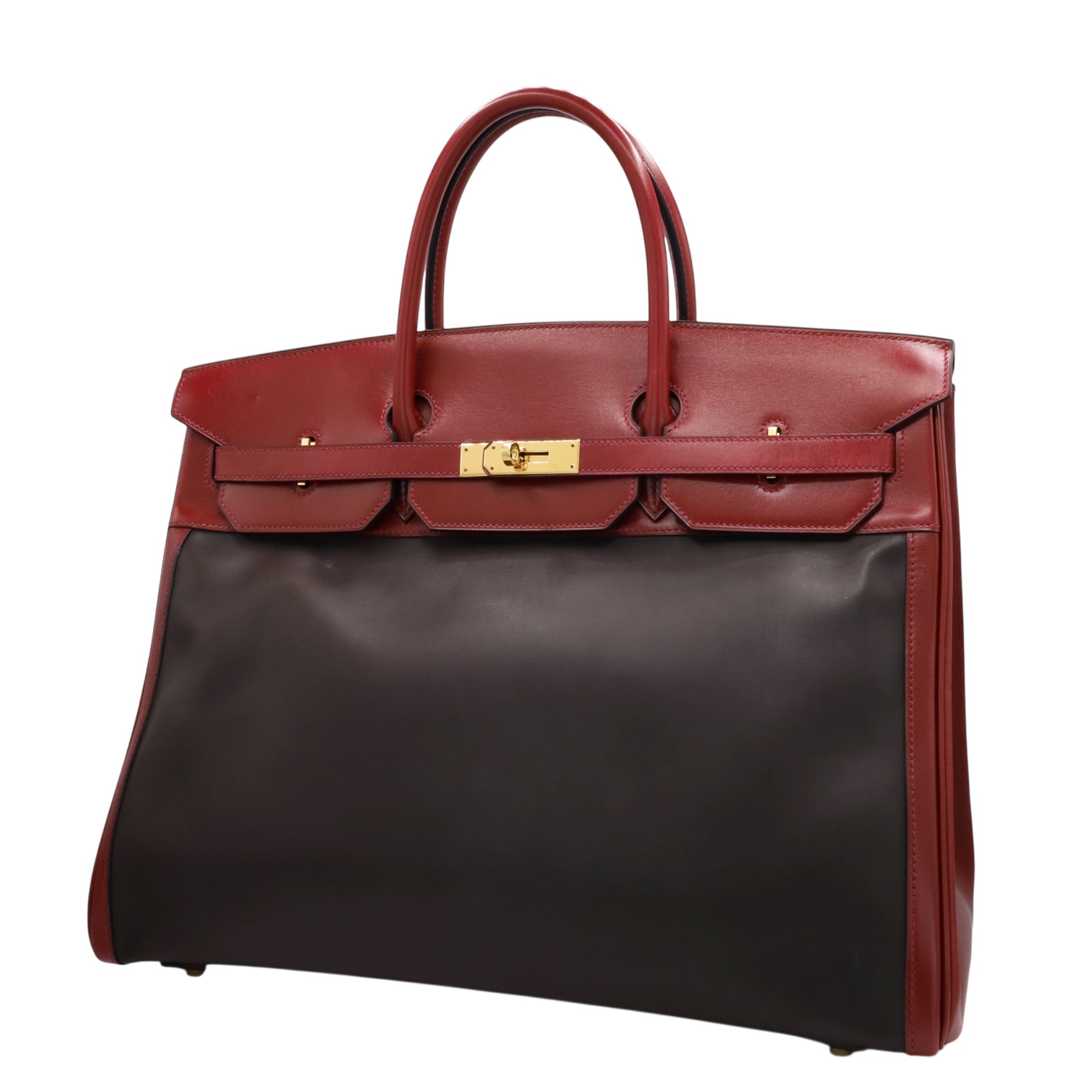 HERMES バーキン40 アマゾニア ヴァッシュ ルージュアッシュ ブラウン