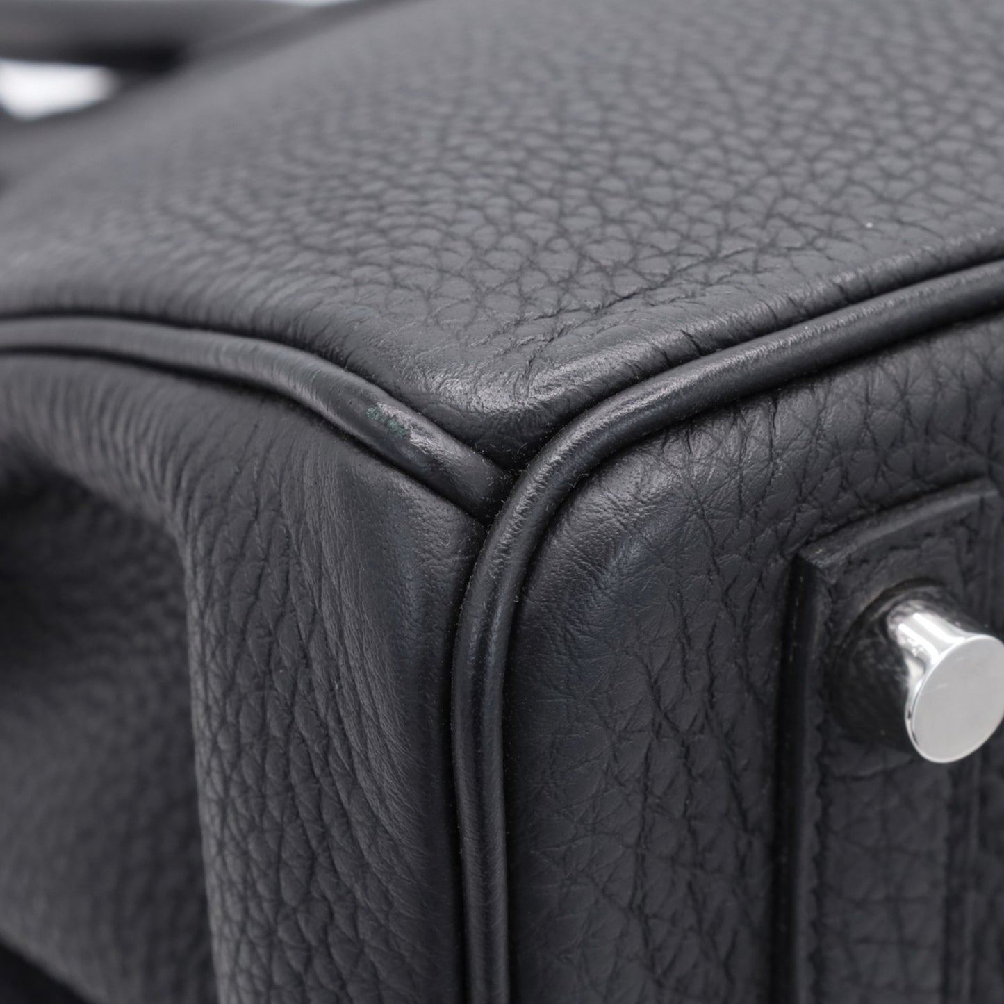 バーキン25　トゴ　ブラック　SS　X刻印