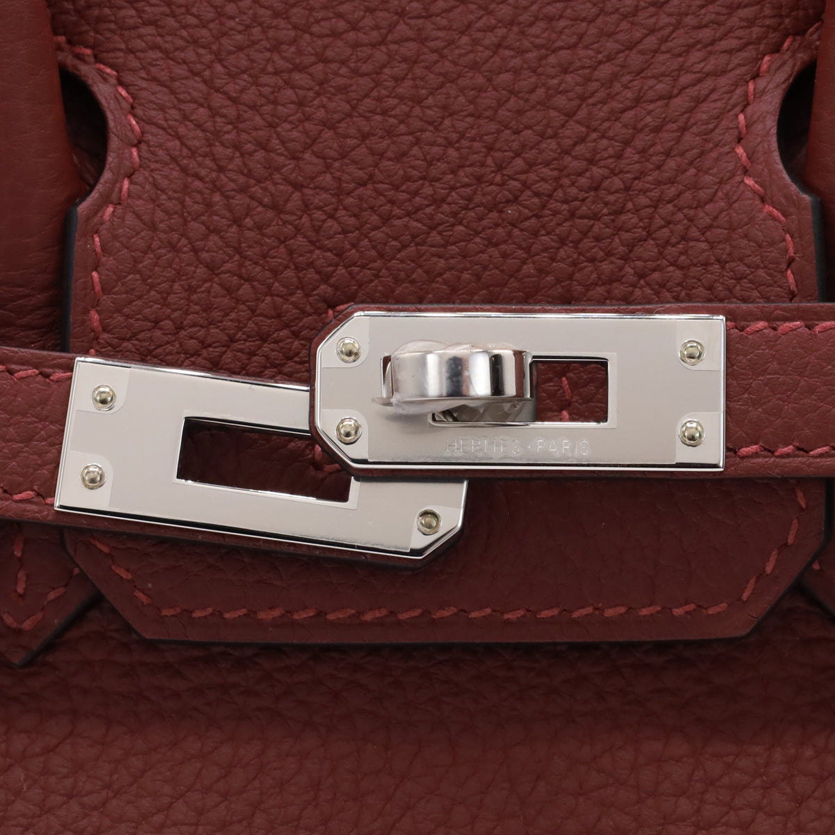 Birkin 25 多哥红灰 SS GStamp