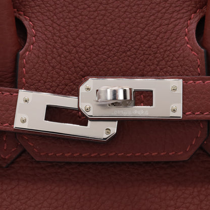 Birkin 25 多哥红灰 SS GStamp