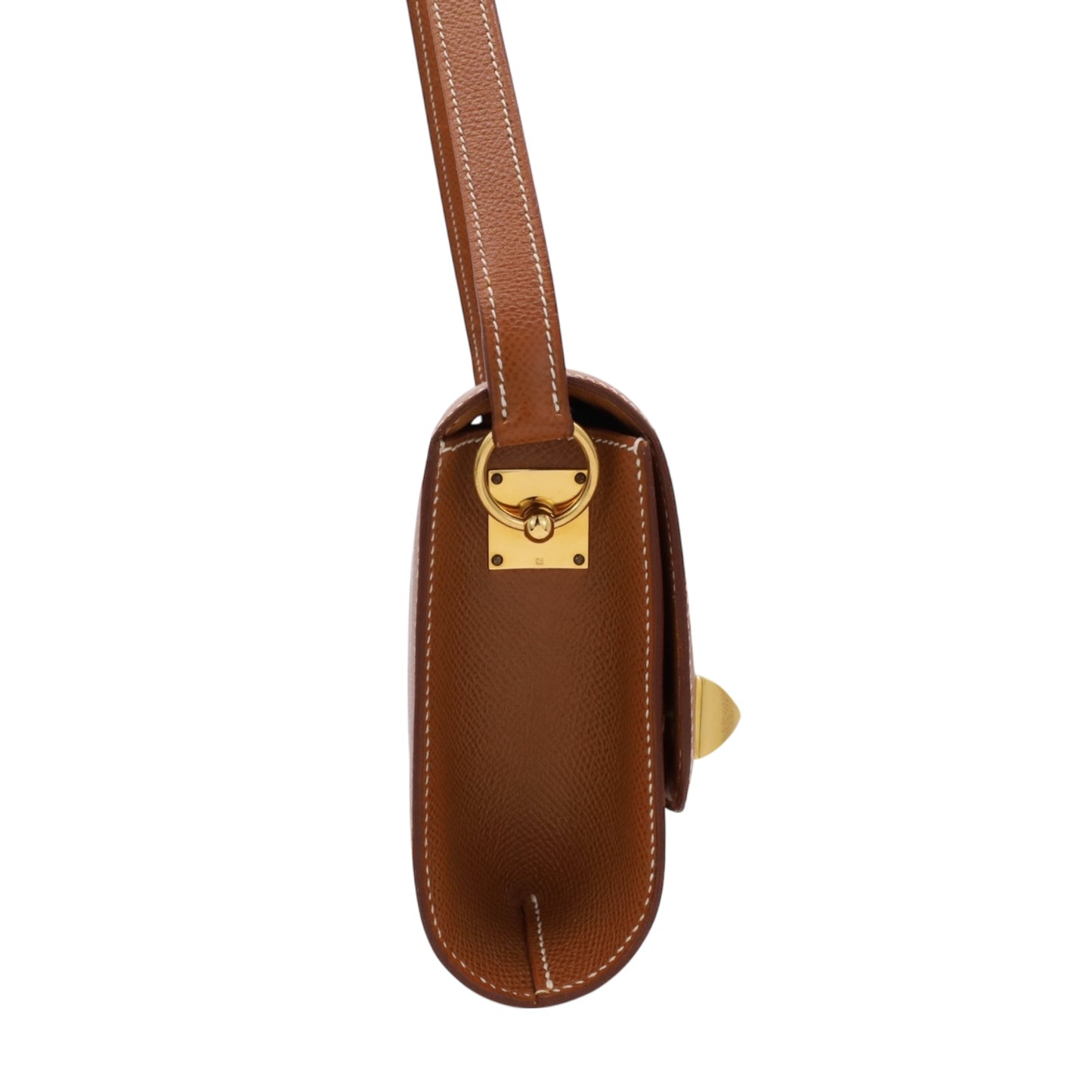 Doggy Medor Shoulder Bag Couchevel Gold GP 〇WStamp