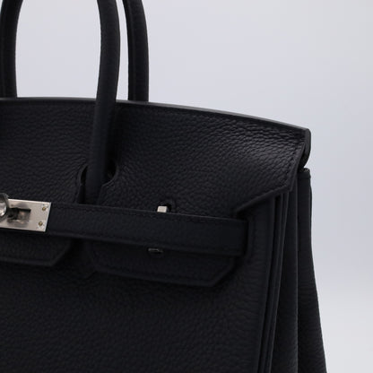 Birkin 25 Togo Black SS GStamp