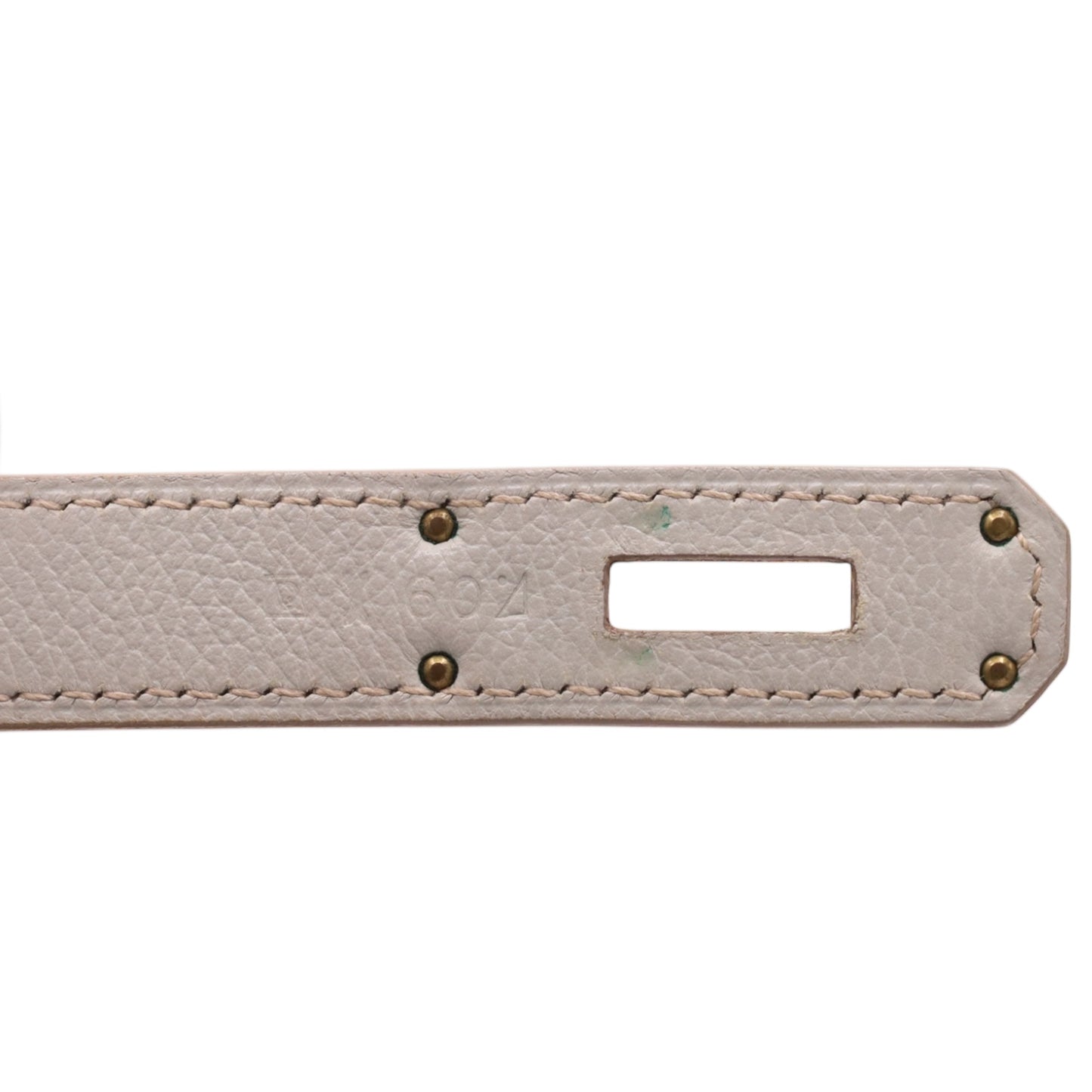 Kelly 32 Voever Color Grizzly Pearl Gray Champagne Gold Hardware □Q Stamp