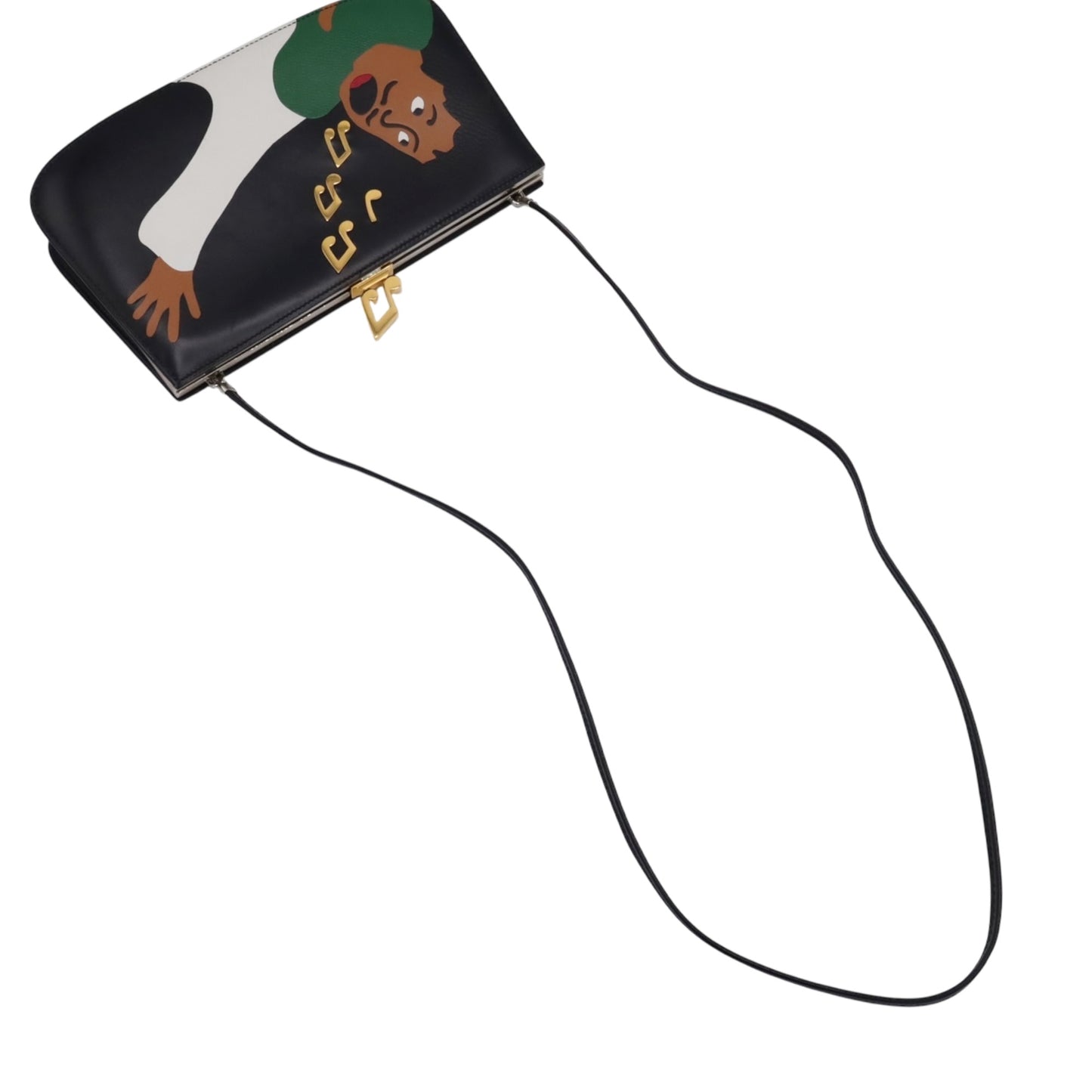 サックアマリース　シンガー　ボックスカーフ　クシュベル　ヴォーシャモニー　ブラック　ホワイト　グリーン　GP　〇T刻印