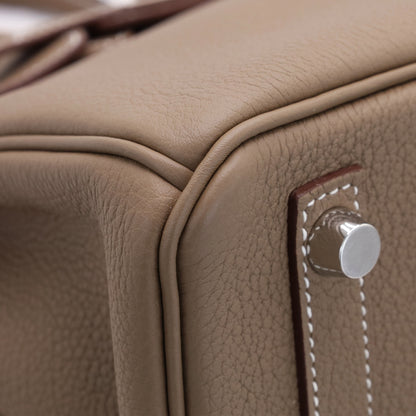 バーキン25　トゴ　エトゥープ　SS　Ｗ刻印