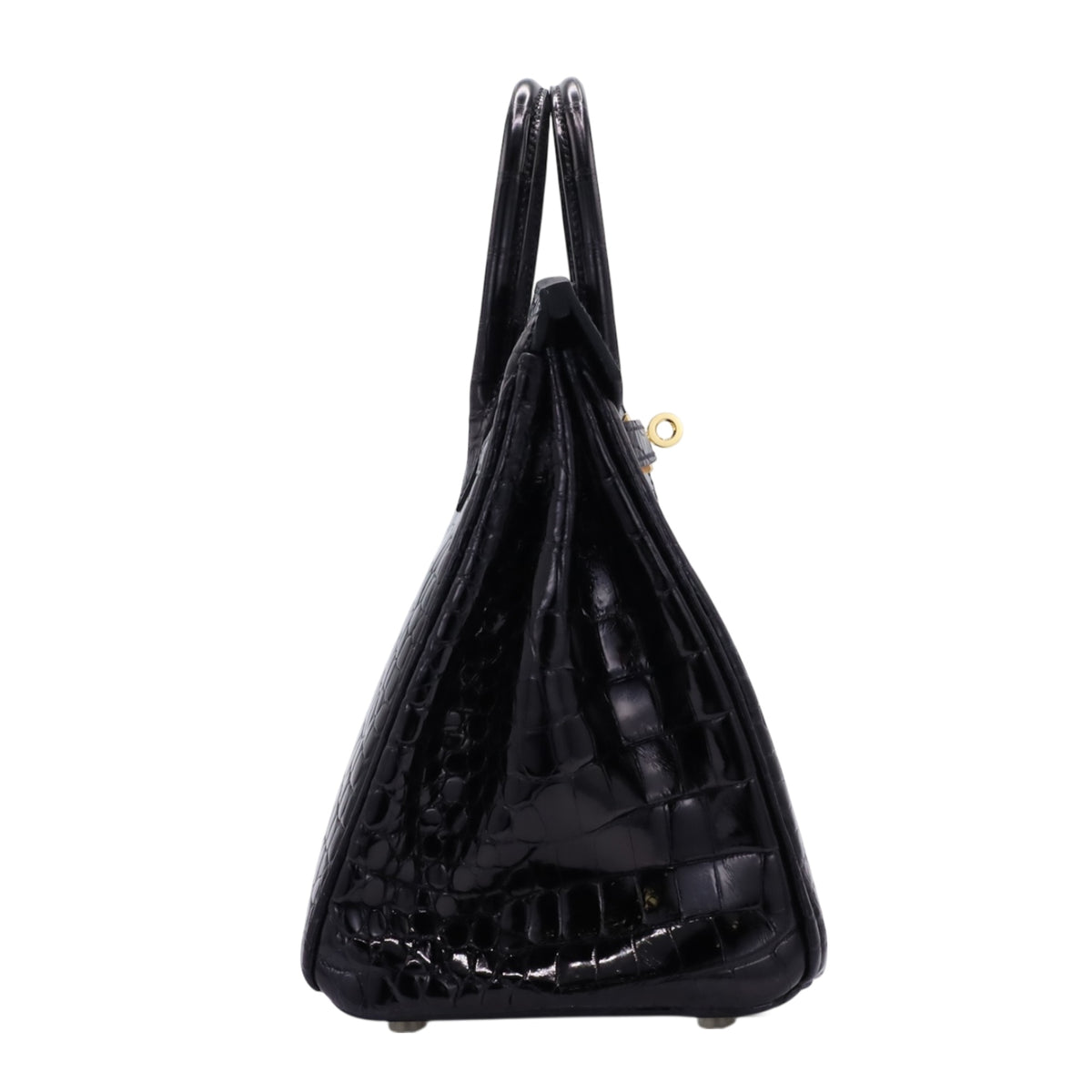 Birkin 25 Porosus Black GP ZStamp
