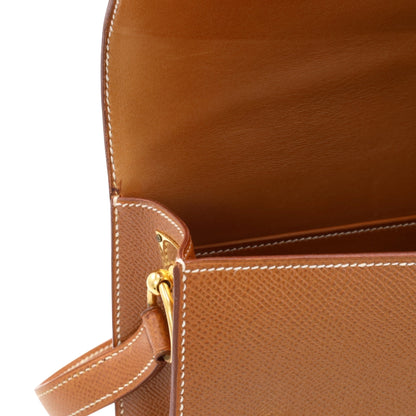 Doggy Medor Shoulder Bag Couchevel Gold GP 〇WStamp