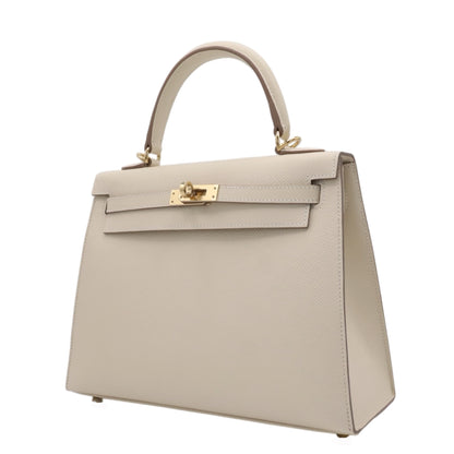 Kelly 25 Vo-Epsom　CraieChampagne gold hardware KStamp
