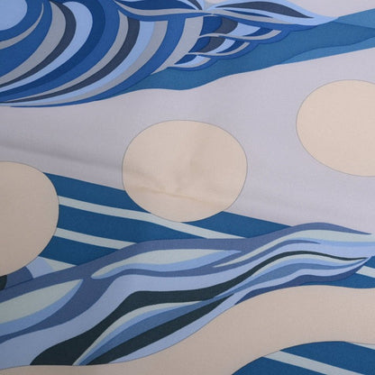 Carre 90 Julia's Dream Silk Blue