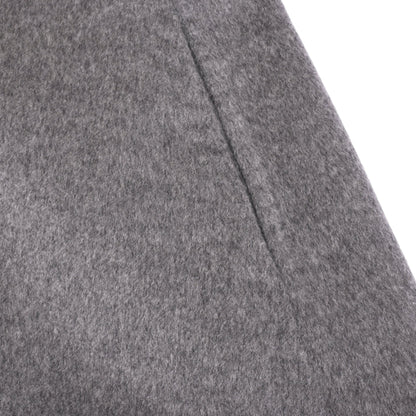 ベルテッドコート　カシミヤ　グレー　ベージュ　38