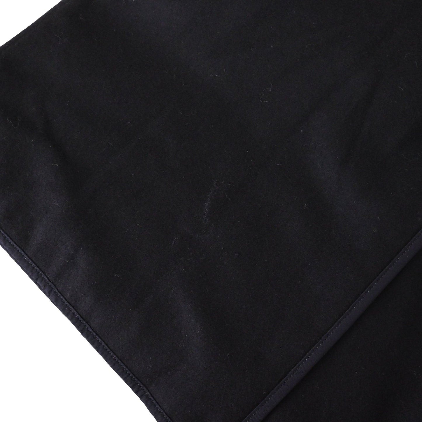 コート　ウール　ナイロン　ブラック　34