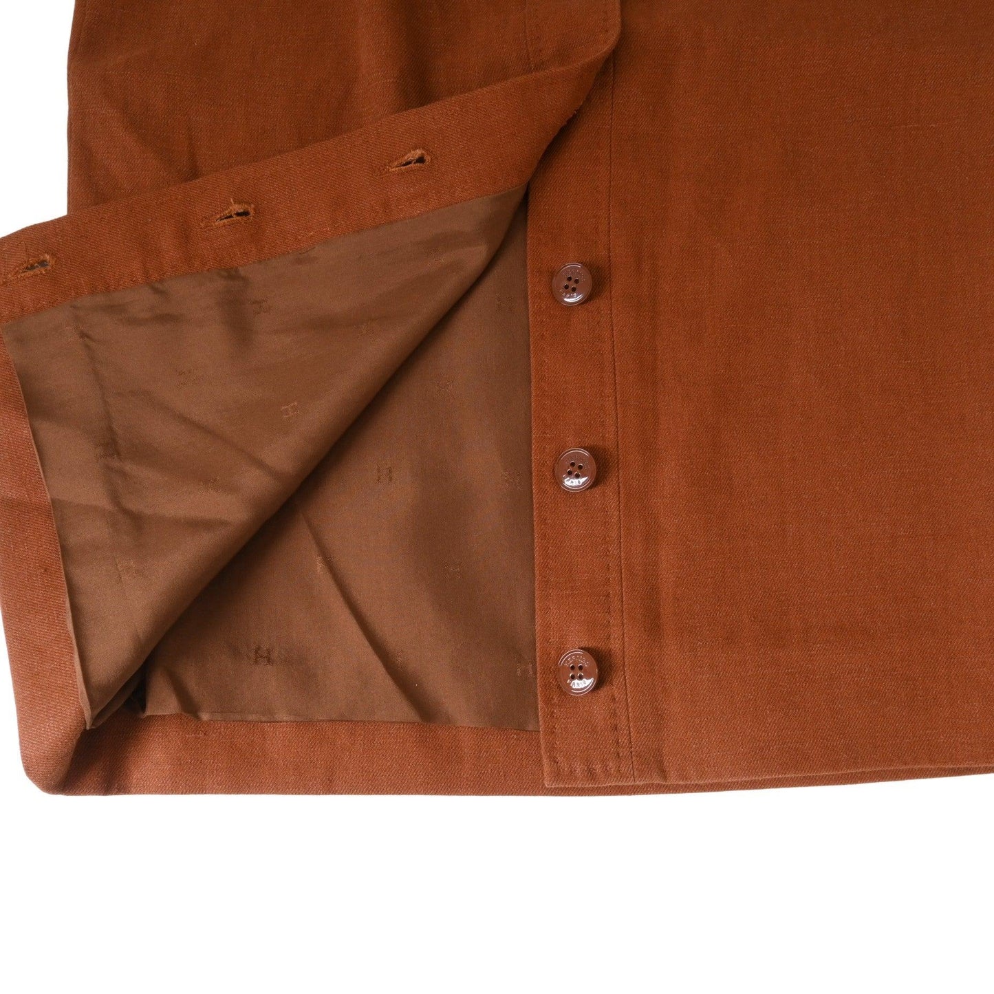 Skirt Linen Brown 34