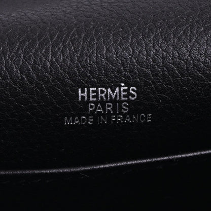 Pochette Kelly Evergrain Black SS □I engraved