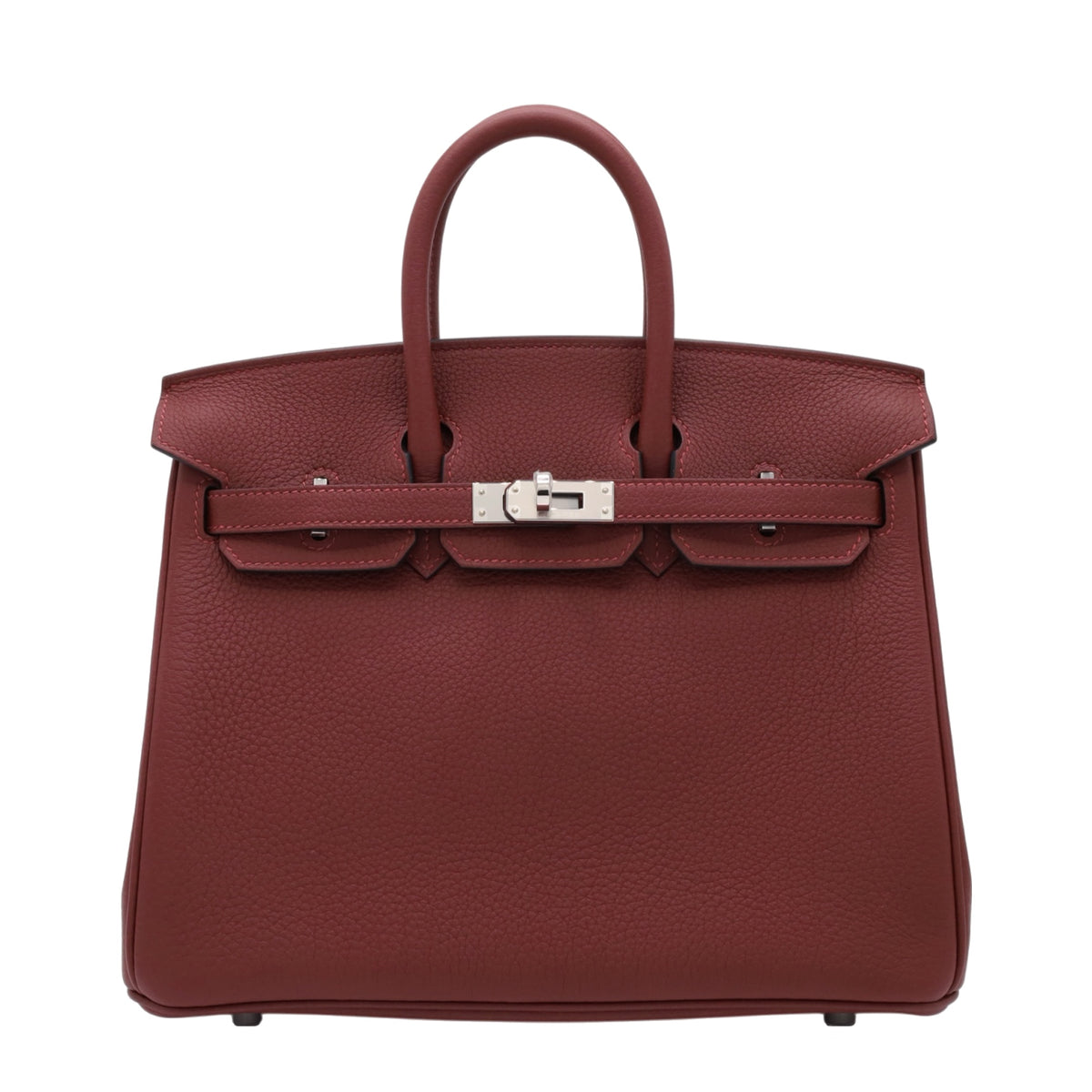 Birkin 25 多哥红灰 SS GStamp