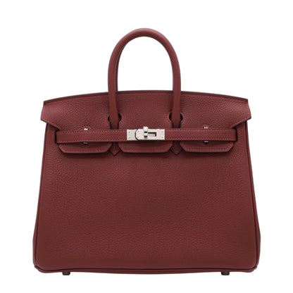 Birkin 25 多哥红灰 SS GStamp