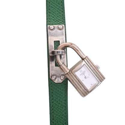 ケリーウォッチ　クシュベル　グリーン　SV　〇X刻印