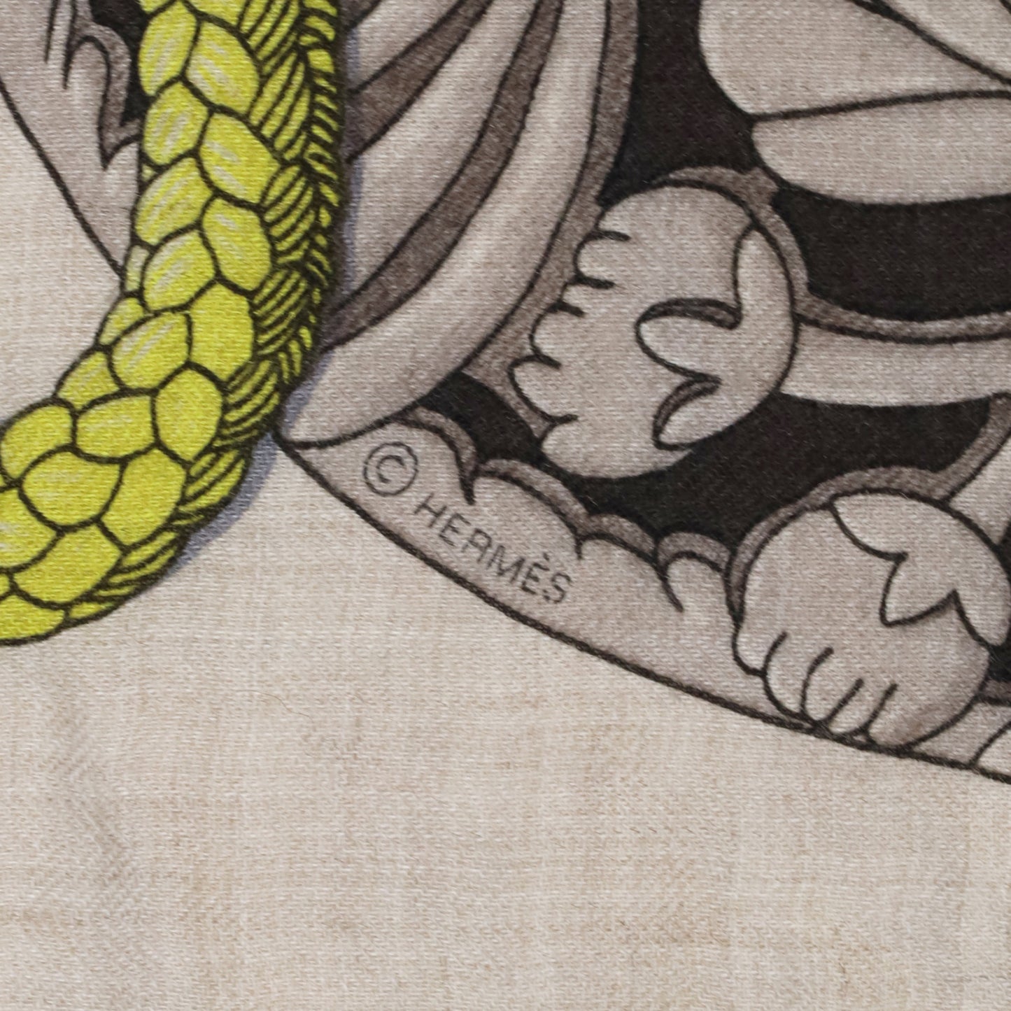 カレジェアン　侍の鎧兜　カシミヤ　グリーン