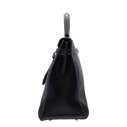 Kelly Flat 35 Vaux Swift Black SS☐JStamp
