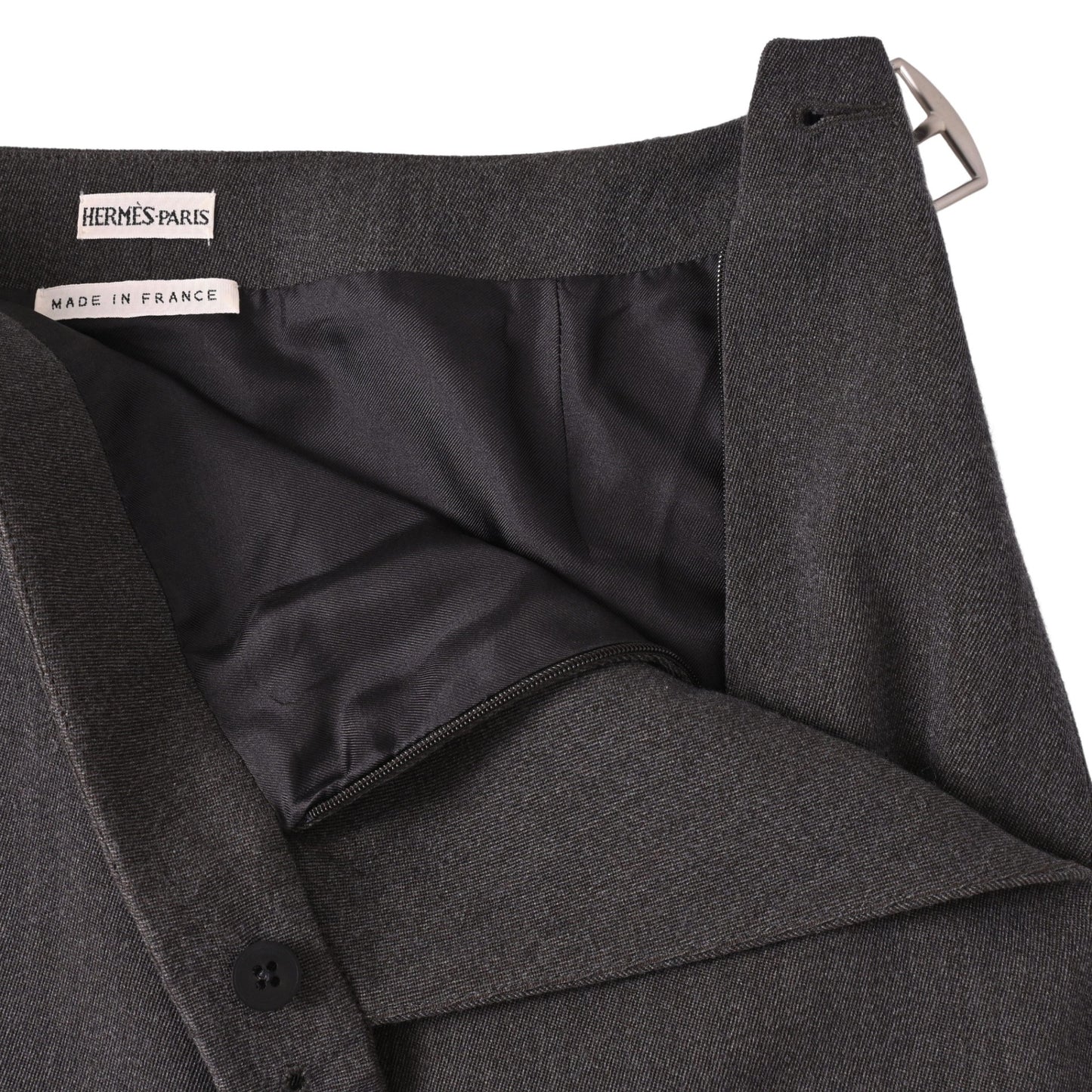 裙子羊毛灰色34