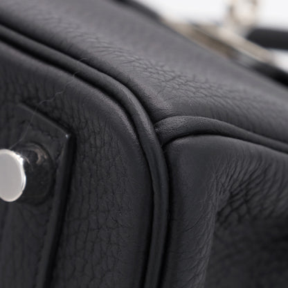 バーキン25　トゴ　ブラック　SS　Z刻印