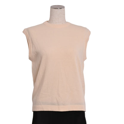 アンサンブル　カシミヤ　ホワイト　L