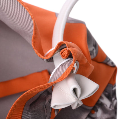 丝滑的城市PM银滴丝绸橙色白色SS□n刻