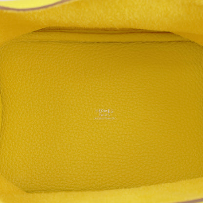 Picotin Lock PM Torillon Clemence Lime Field SS W engraved