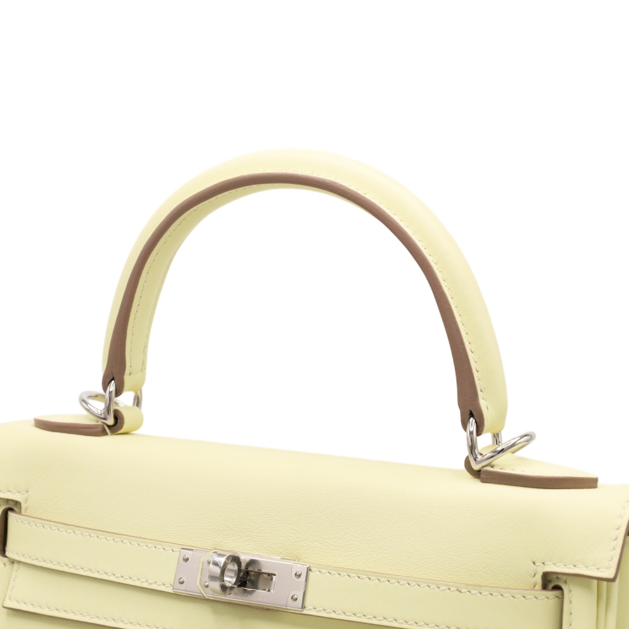 【残暑セール】(美品)ドリントンCV1 ハンドシェイプ　ケリーフィン付属 エルメス ケリー 25 外縫い 2WAY ルージュヴィフ オーストリッチ