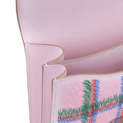 コンスタンスミニ　タータン　ヴォースイフト　モーヴペール　SS　K刻印