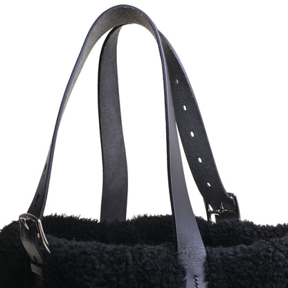 エトリヴィエール　ショッピングアビエイター　トリヨンクリストバル　ムートン　ブラック　SS　C刻印