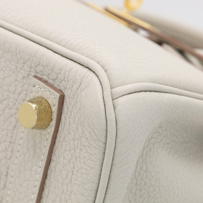 バーキン25　トゴ　パールグレー　GP　K刻印