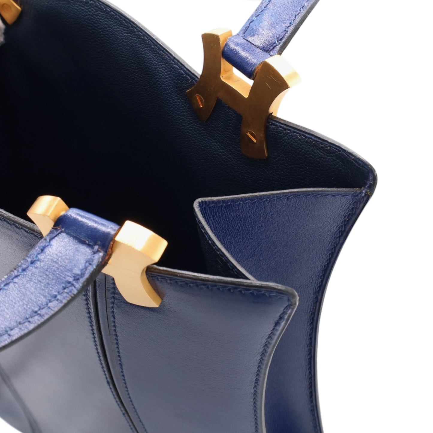 ツリー　ボックスカーフ　ブルー系　GP　□C刻印