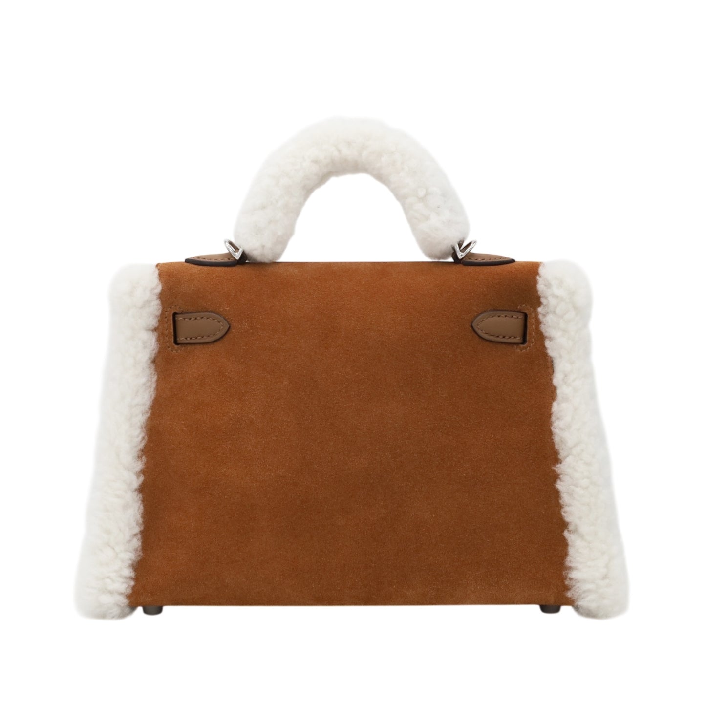 迷你凯莉包 2 泰迪沃斯威夫特木桐灰麂皮本色阿尔赞 SS B 邮票