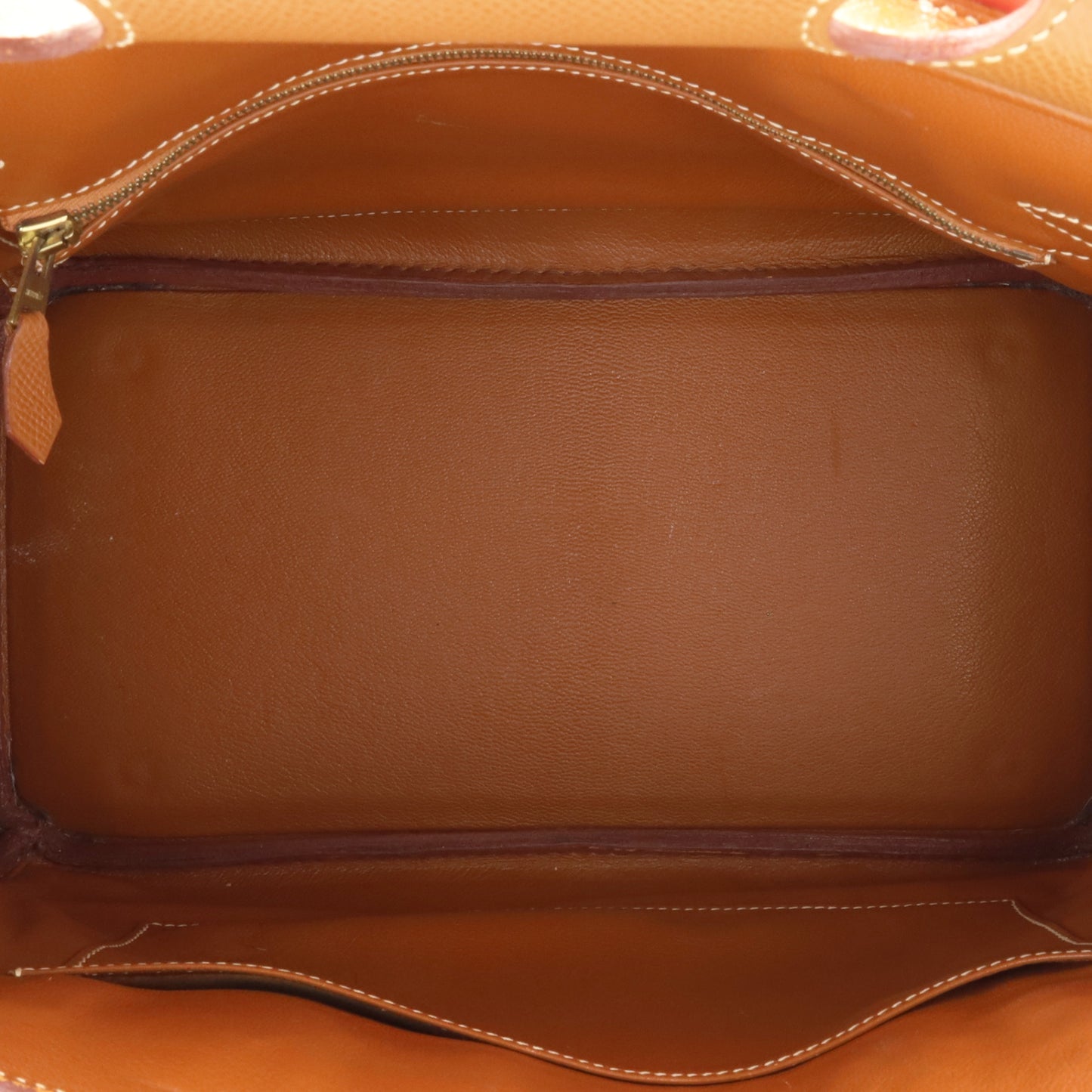 バーキン30　ヴォーエプソン　ハラコ　ゴールド　GP　□D刻印