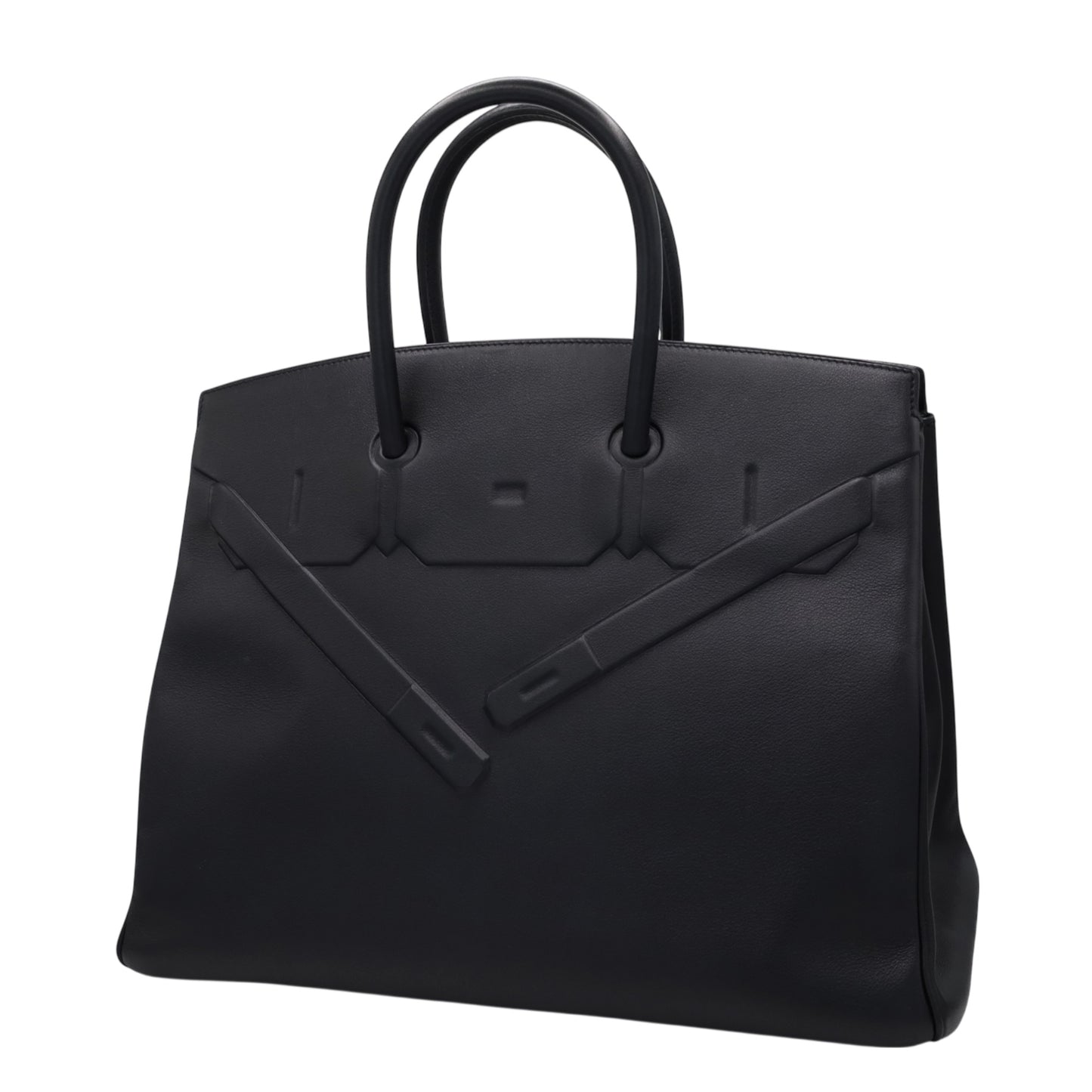 Shadow Birkin 35 Vaux Swift Black SS DStamp